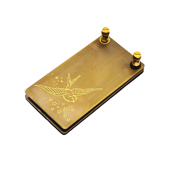 CNC Brass Foot Pedal Foot switch Tattoo Swallow CNC Brass Foot Pedal Foot switch Tattoo Swallow