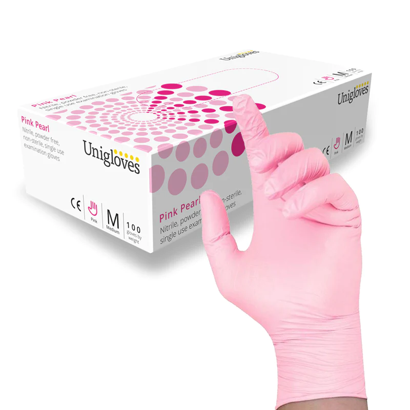 Unigloves WHITE PEARL Nitrilhandschuh - Harald e.U