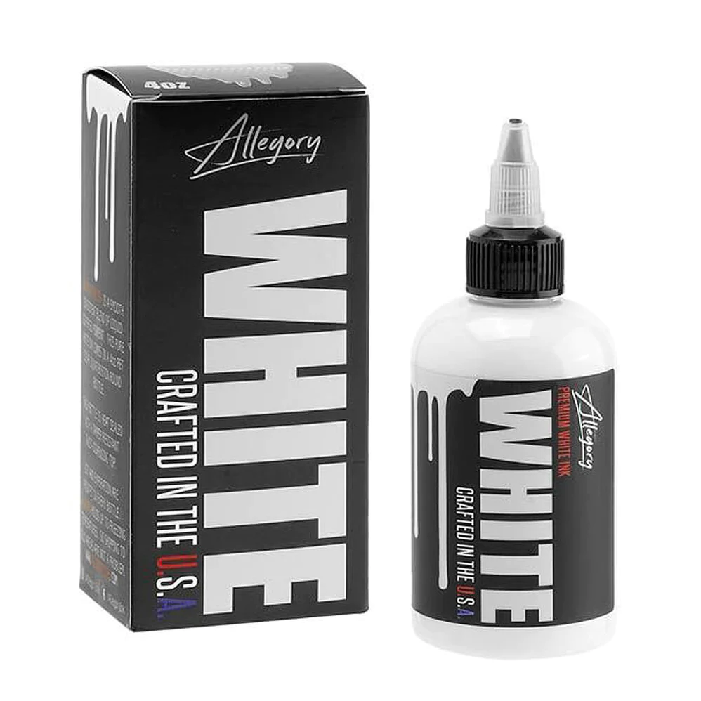 Allegory Premium White Tattoo Ink 120ml 4oz