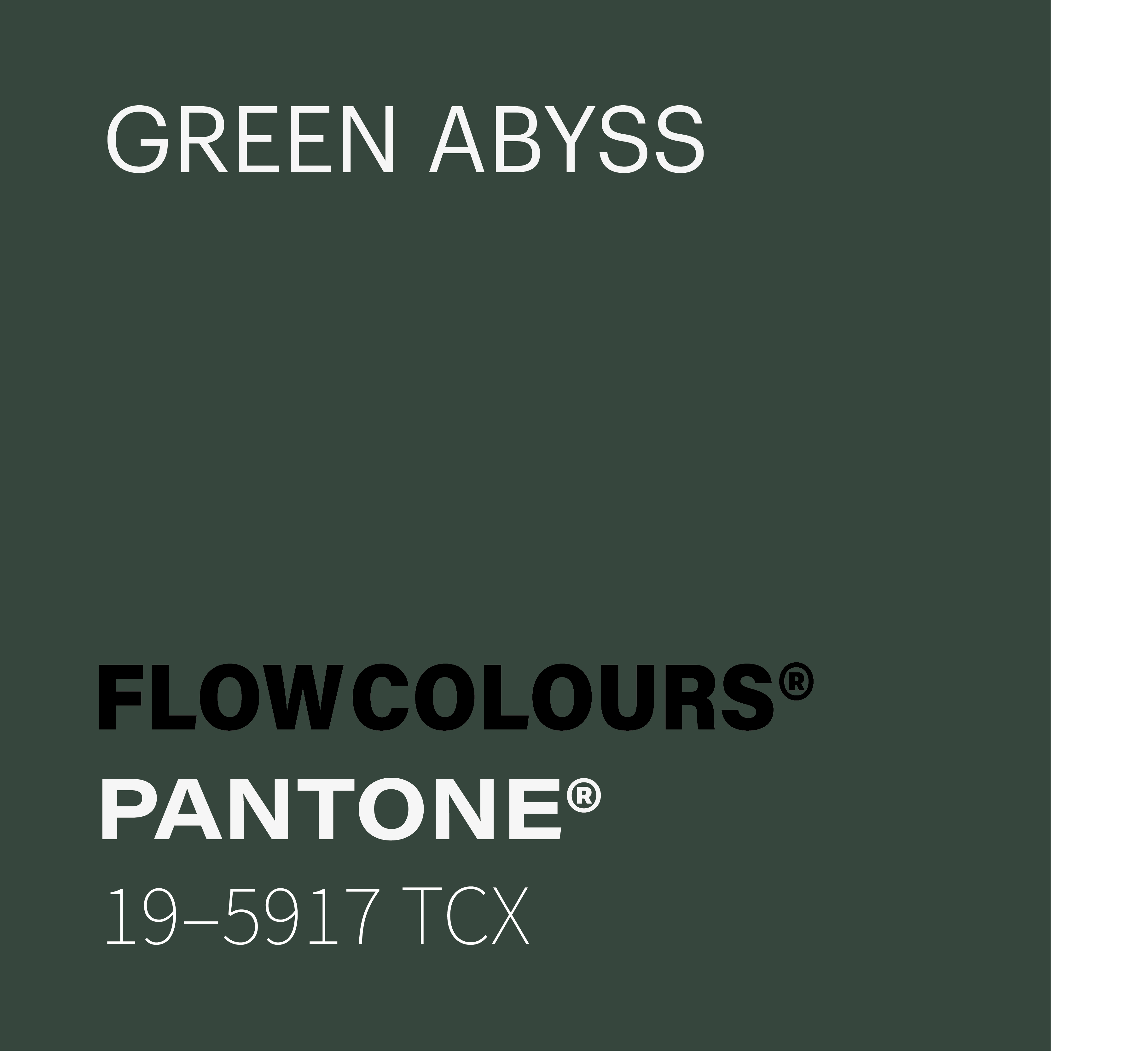 GREEN ABYSS FLOWCOLOURS TATTOO INK