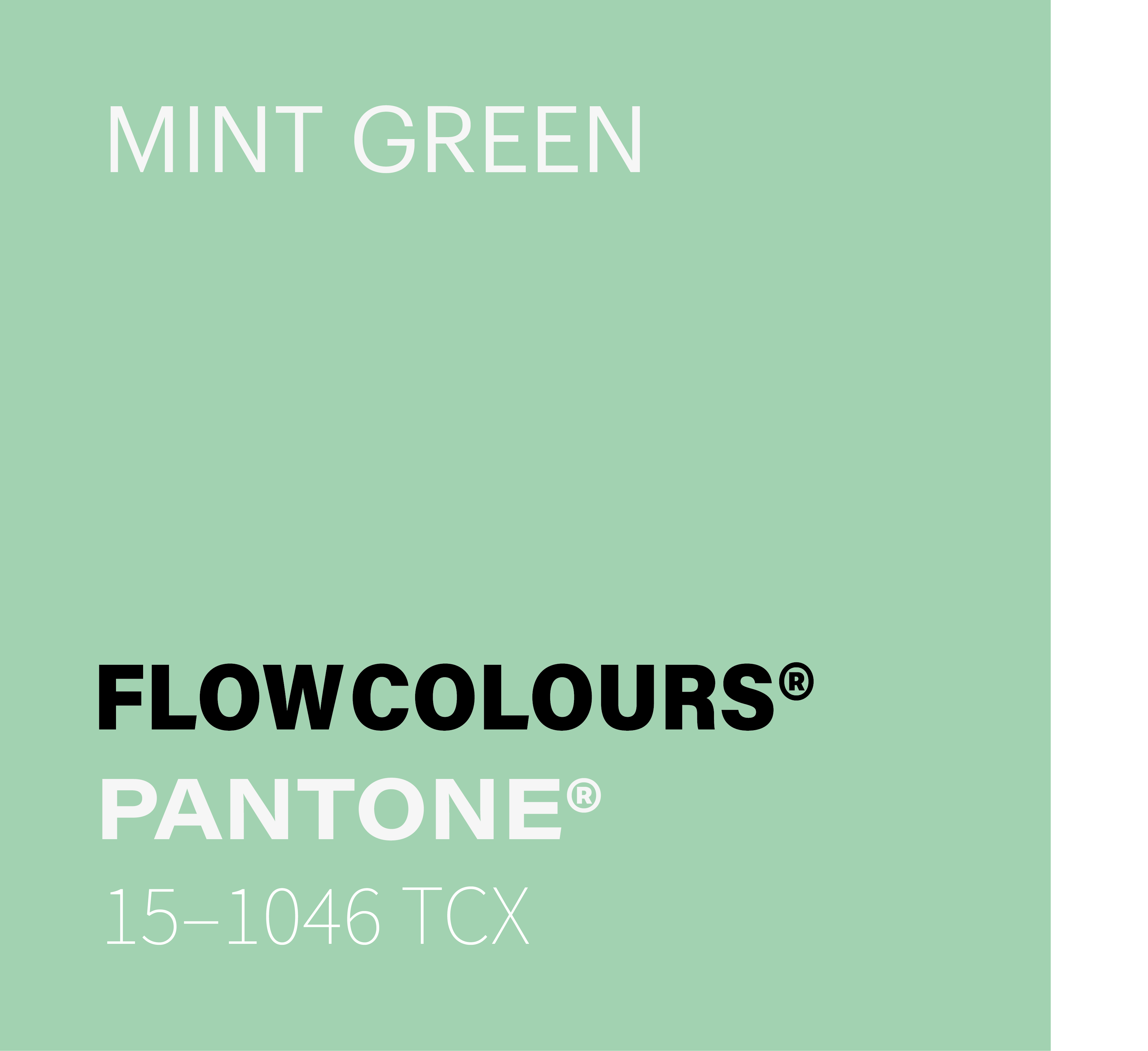 MINT GREEN FLOWCOLOURS TATTOO INK