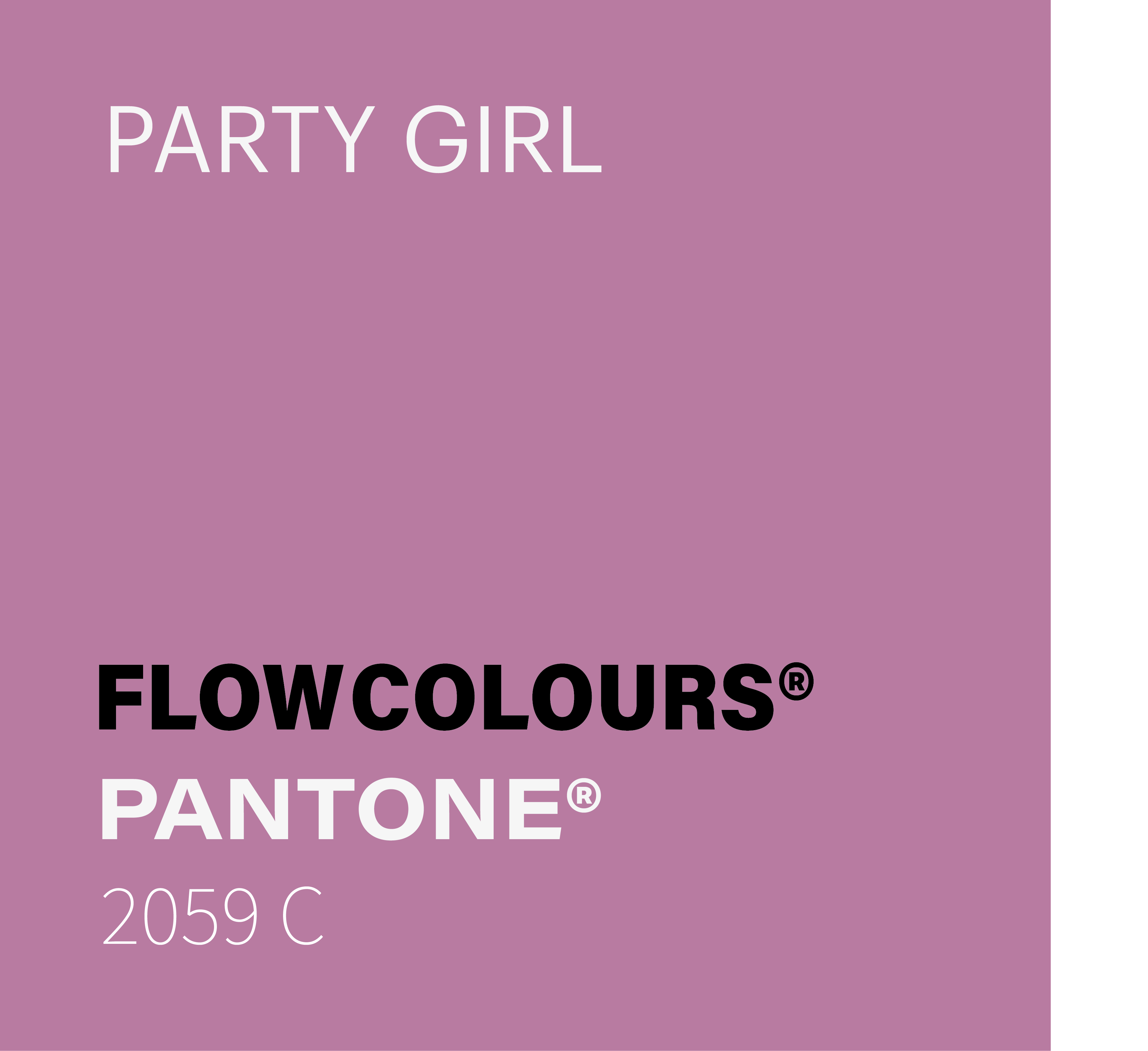 PARTY GIRL FLOWCOLOURS TATTOO INK