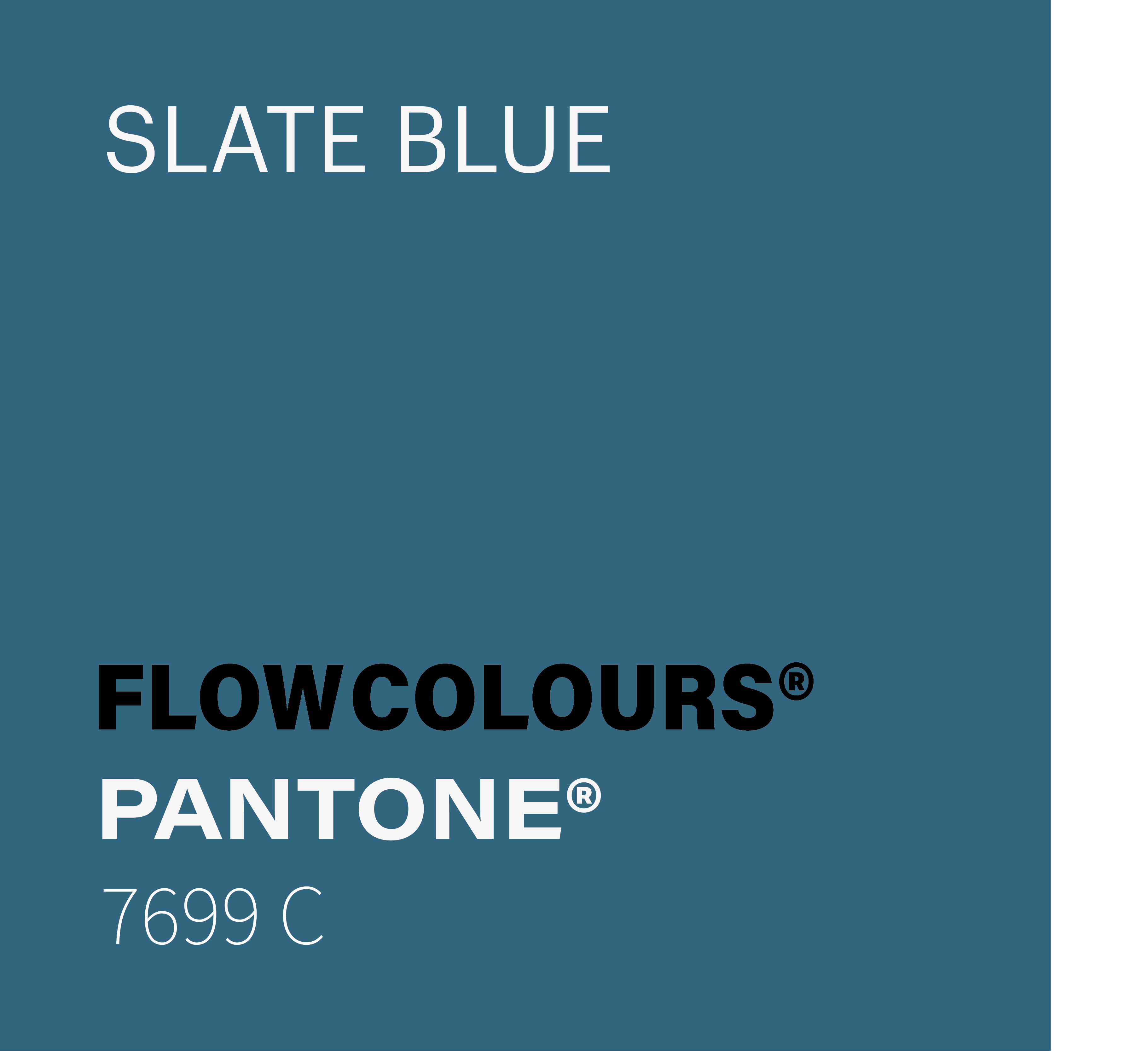 SLATE BLUE FLOWCOLOURS TATTOO INK