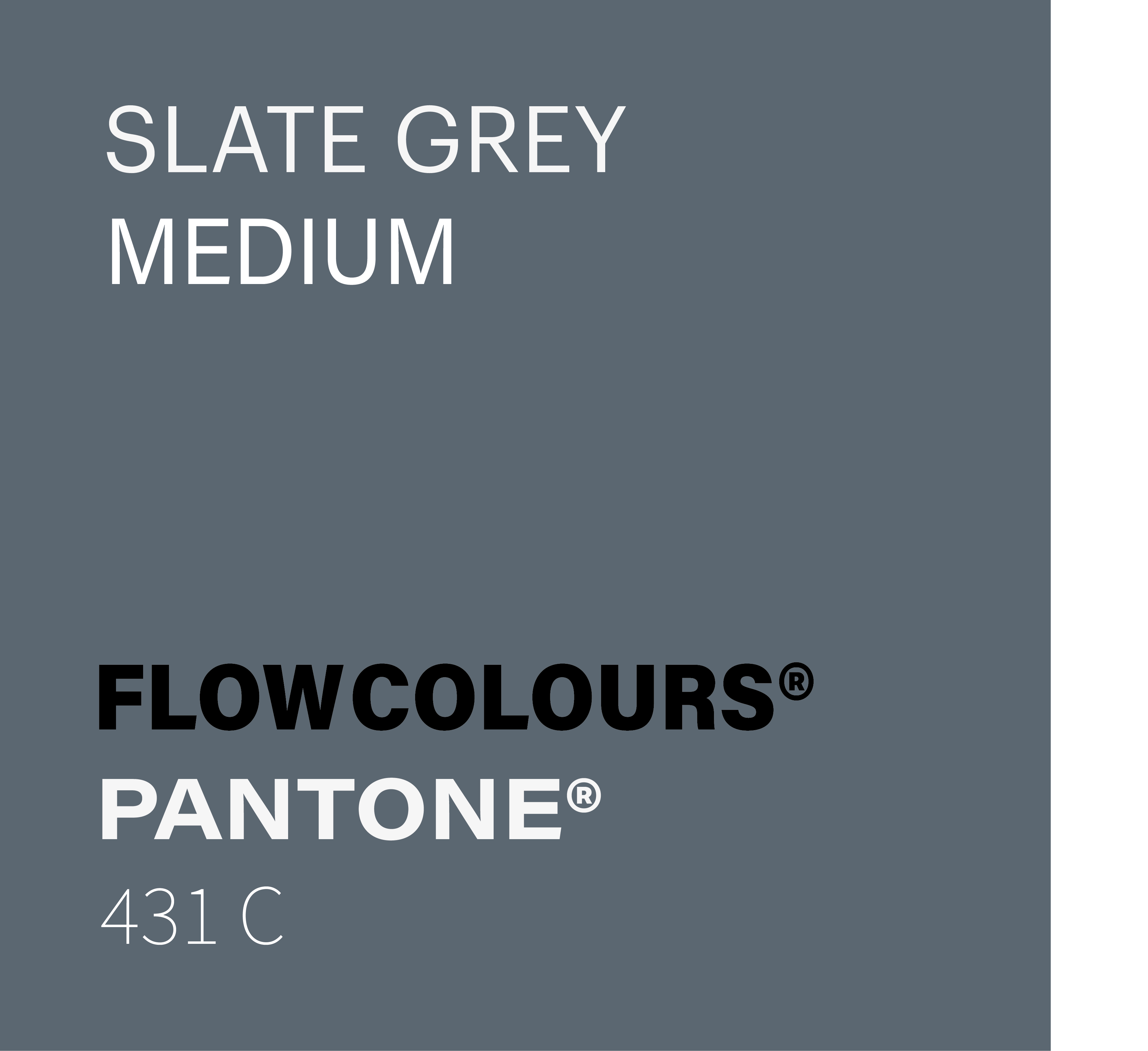 SLATE GREY MEDIUM FLOWCOLOURS TATTOO INK