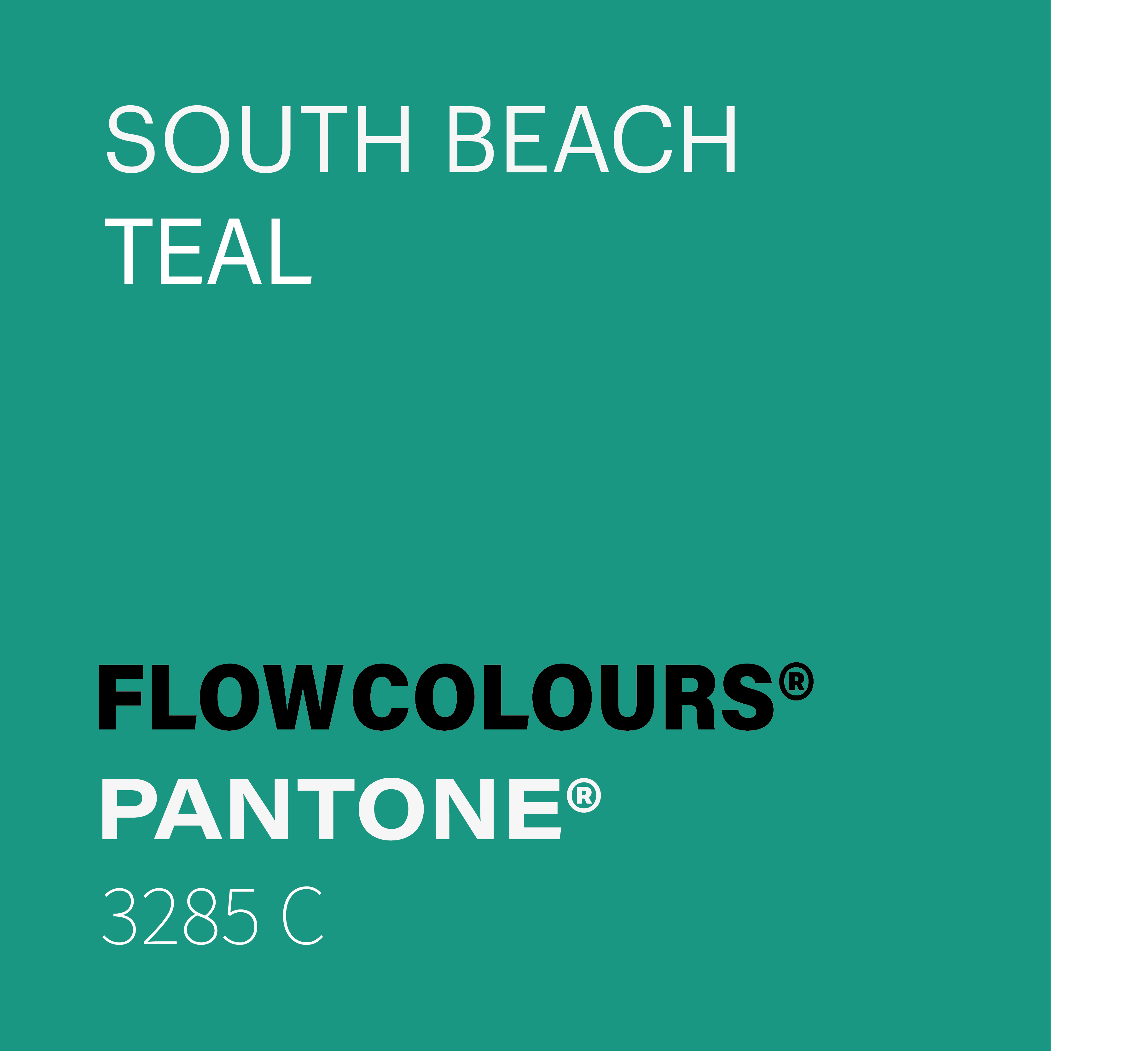 SOUTH BEACH TEAL FLOWCOLOURS TATTOO INK