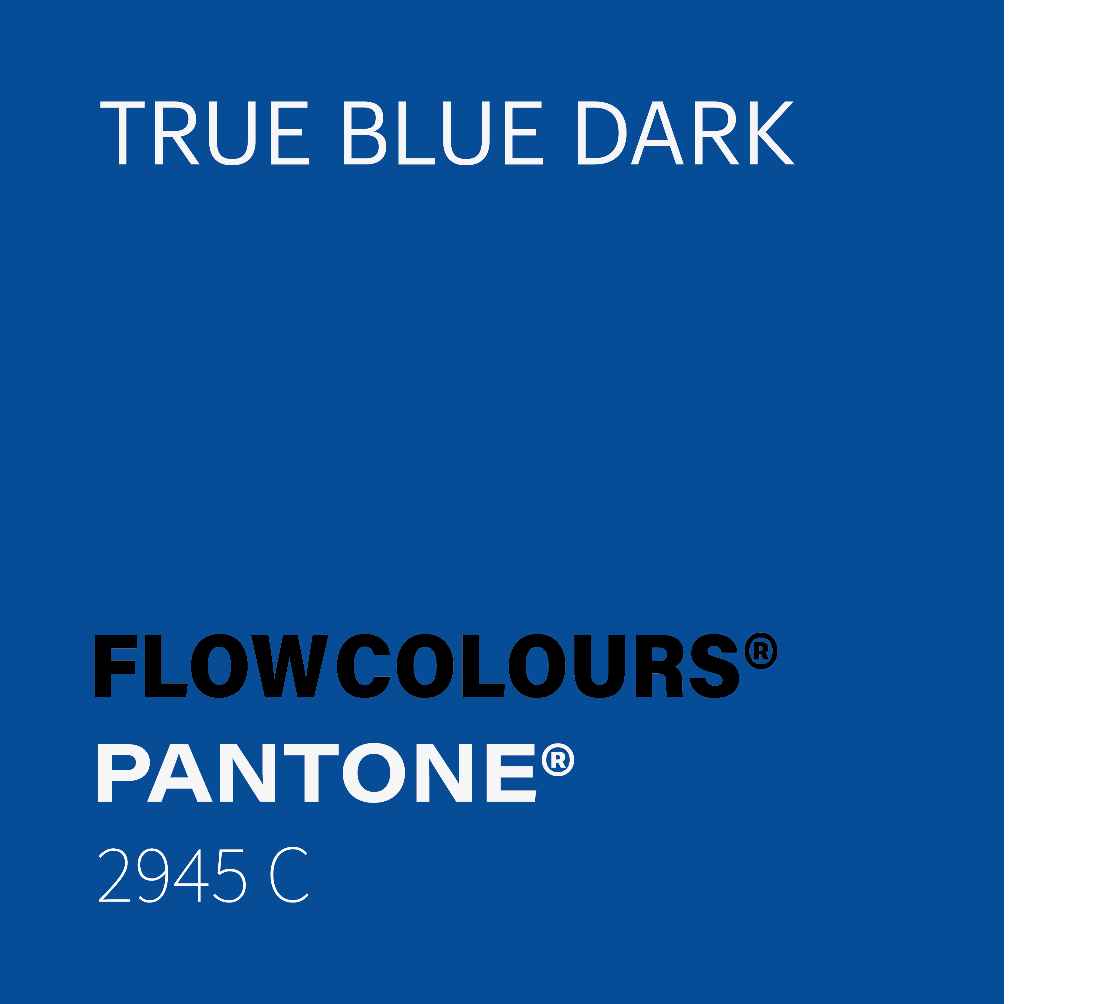 TRUE BLUE DARK FLOWCOLOURS TATTOO INK