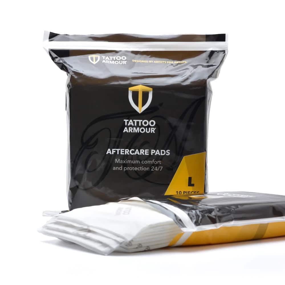 Tattoo armour aftercare pads - saviour tattoo supplies