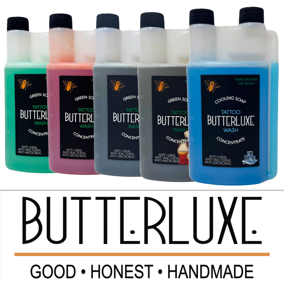 Green Soap - various flavours - saviour tattoo supplies press shot