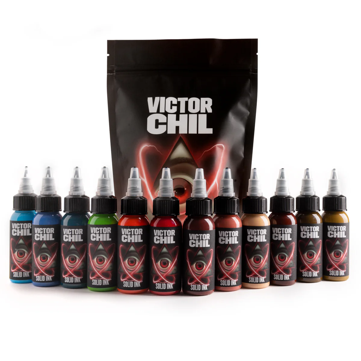 Solid Ink - Victor Chill set shot 1 - saviour tattoo supplies