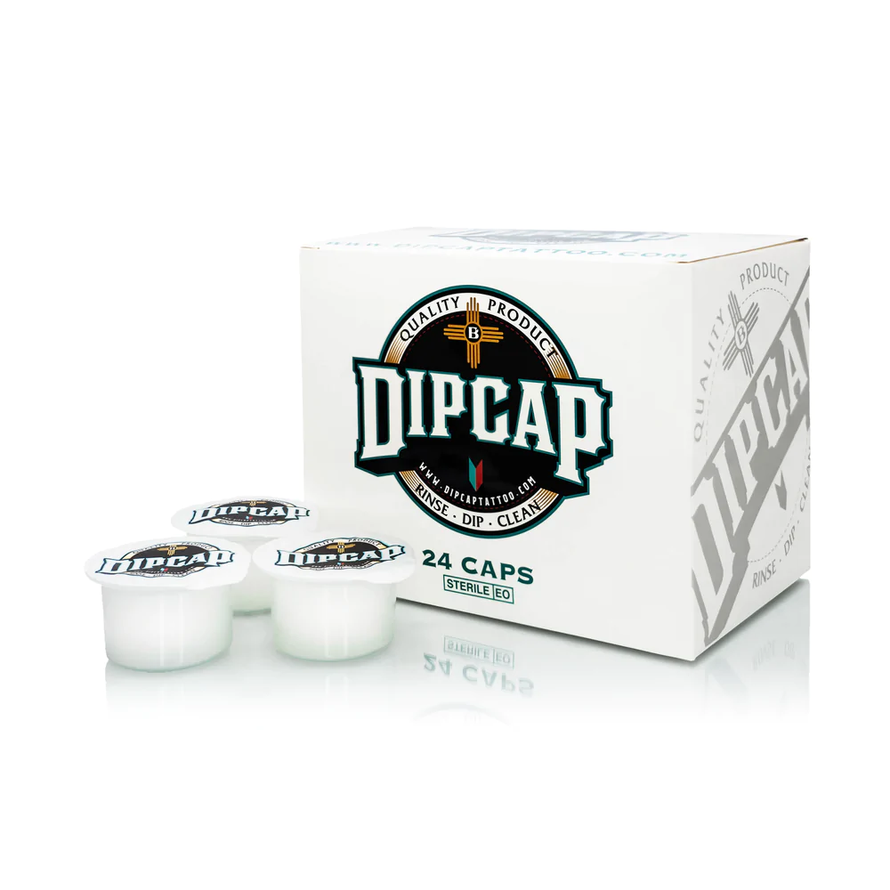 dip caps 24 pack - saviour tattoo supplies
