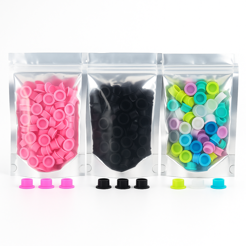 Silicone ink caps - all variations - 12mm (200)