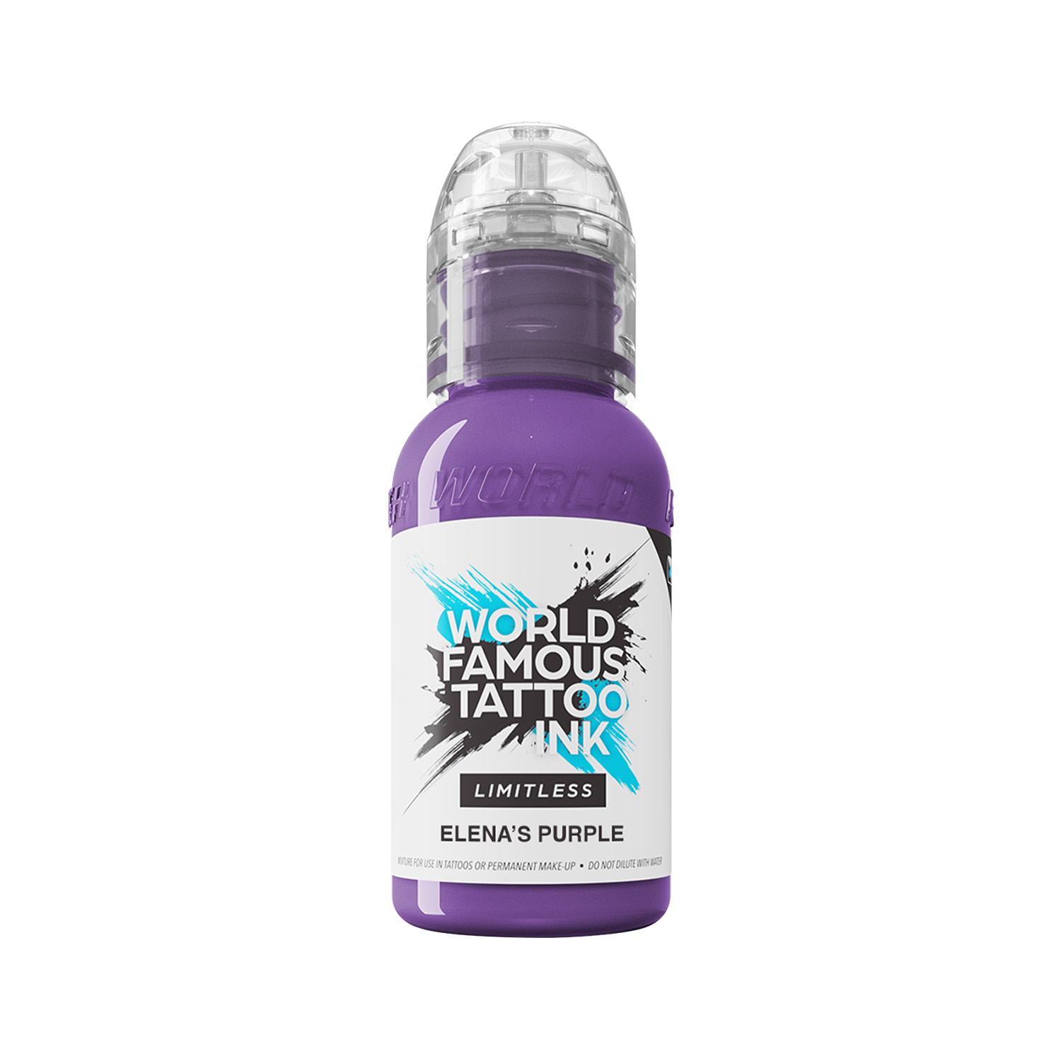 World Famous Limitless Elena’s Purple Tattoo Ink 30ml bottle – Saviour Tattoo Supplies