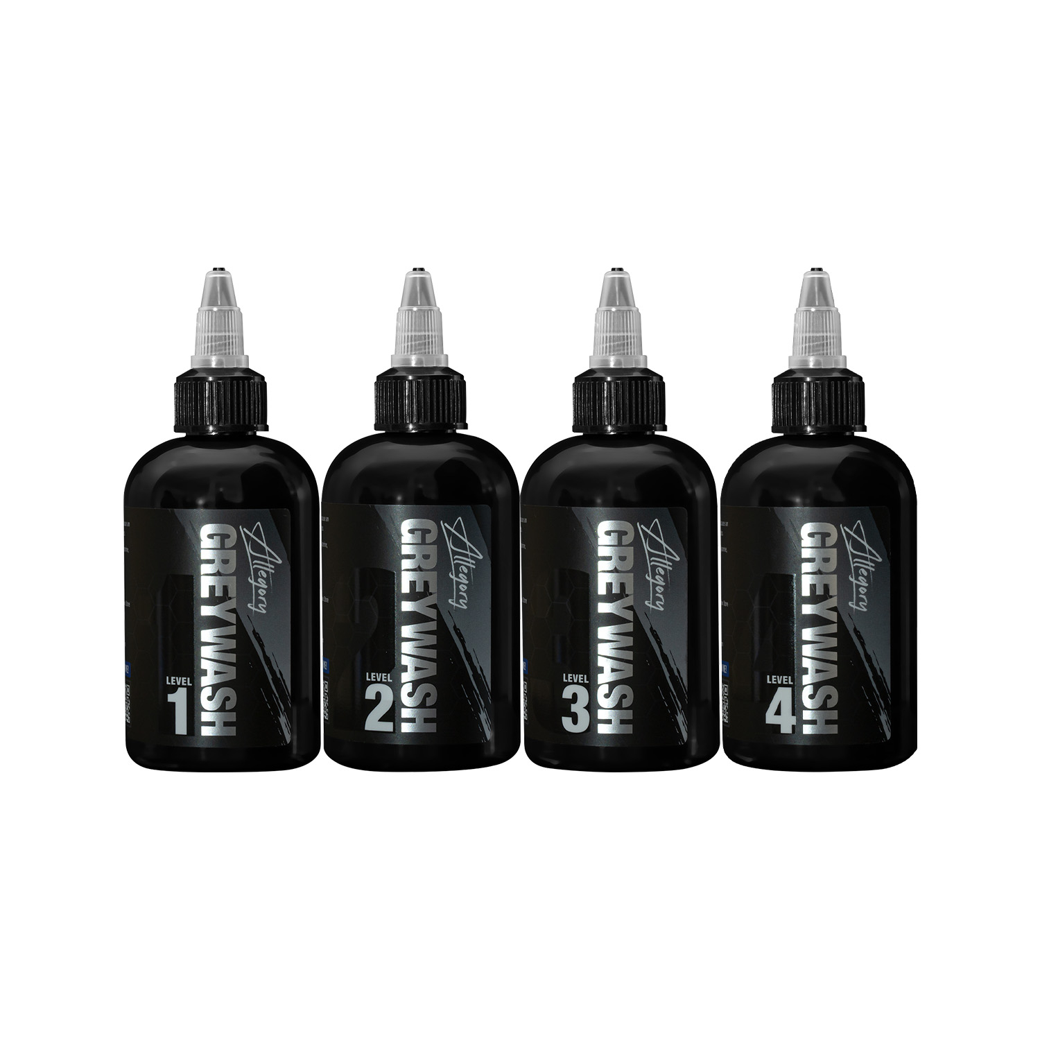 Allegory Ink Greywash Set 4oz bottles