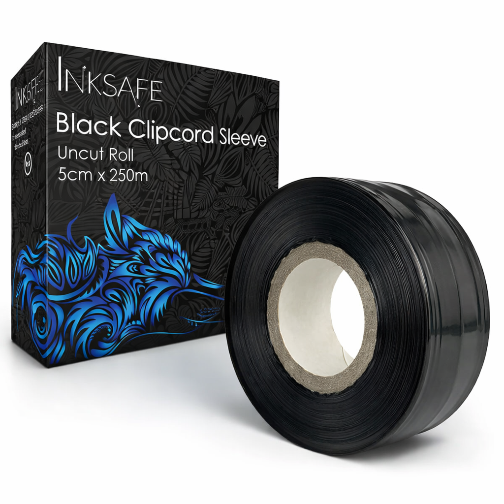 Ink Safe - clipcord sleeves InkSafe uncut clipcord sleeve 5 cm x 250 m roll