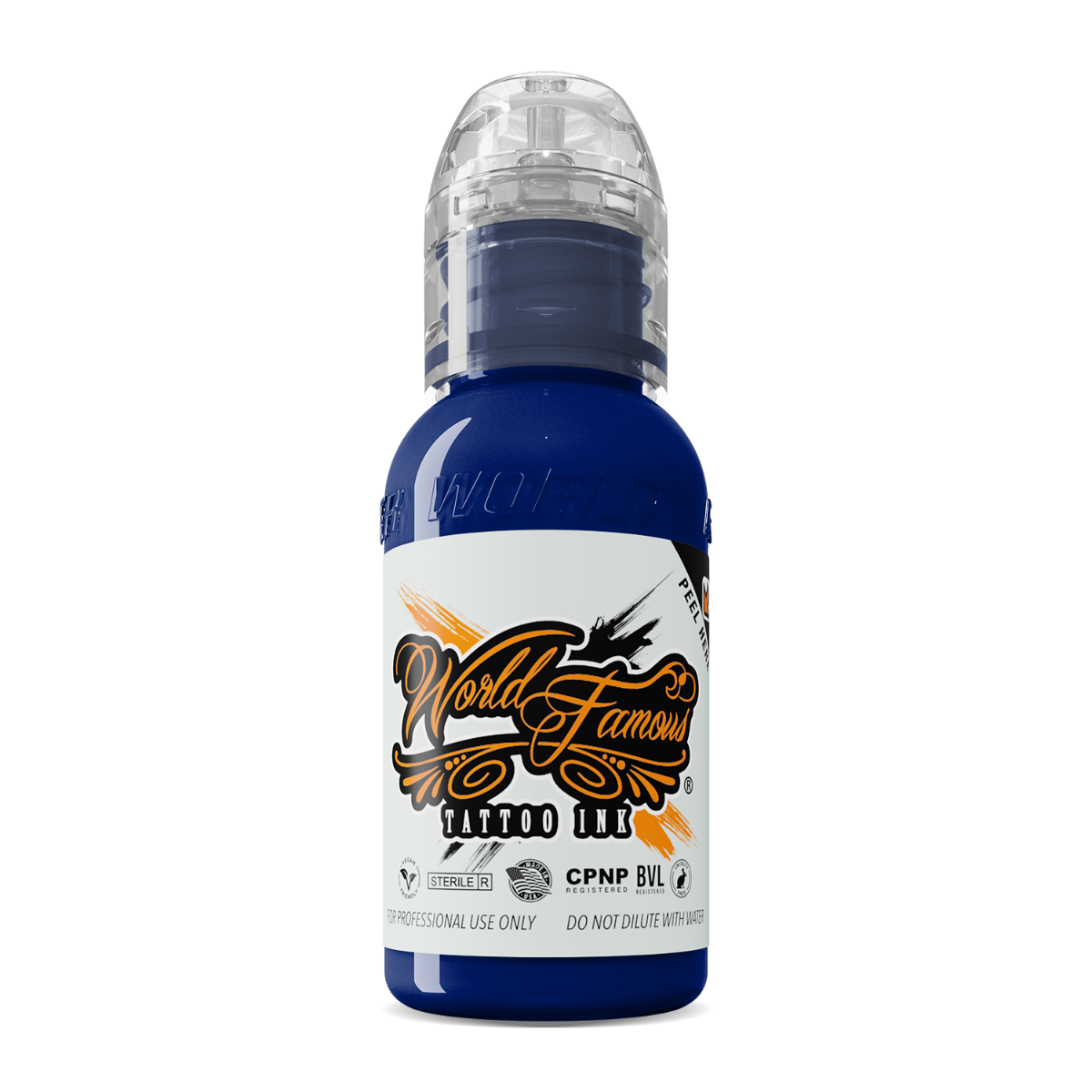 • world famous ink nile river blue 30ml tattoo ink bottle - saviour tattoo supplies