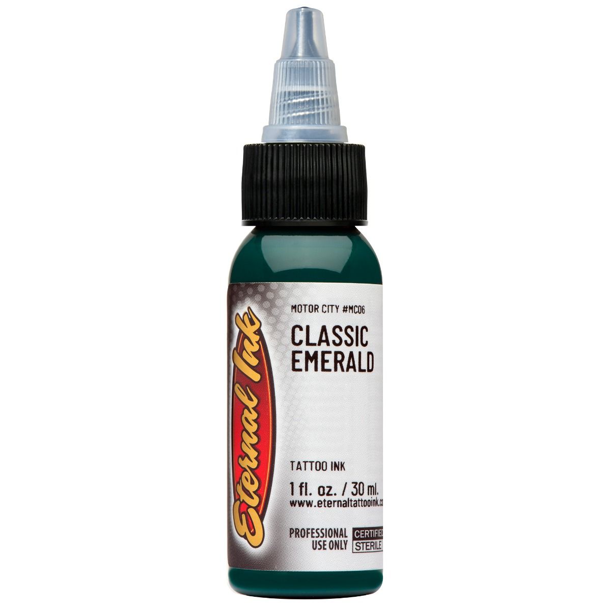 Eternal Ink - Classic Emerald 1oz 30ml - saviour tattoo supplies