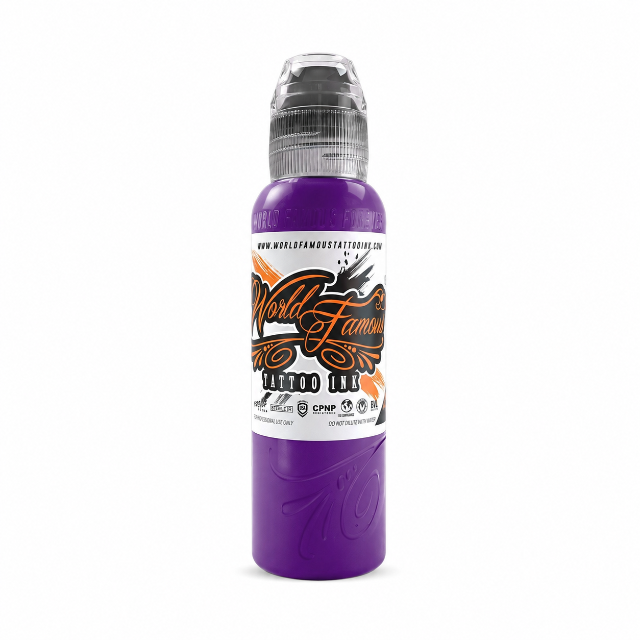 World Famous Ink Hori Hui Amethyst 30ml tattoo ink bottle - Saviour Tattoo Supplies