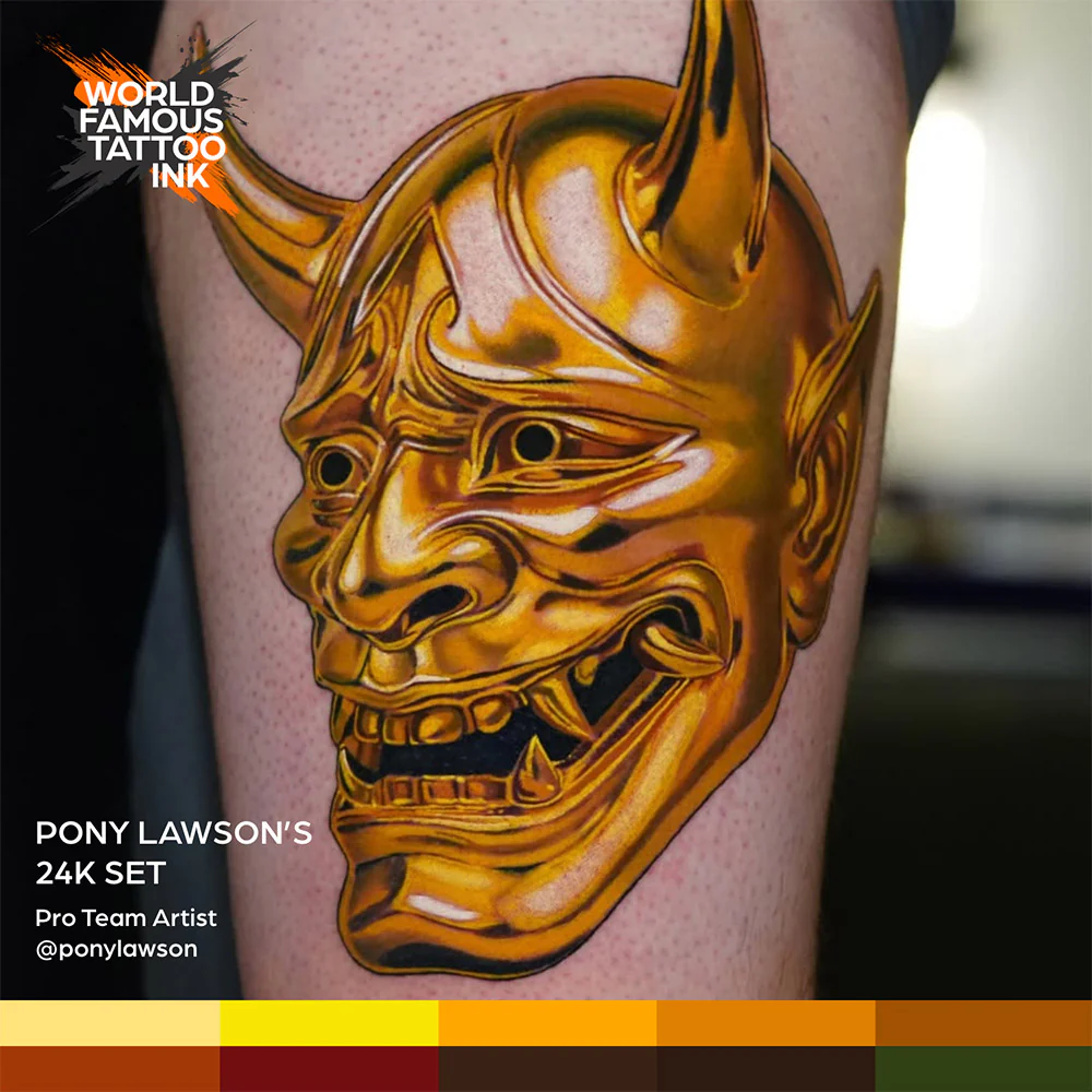 World Famous Ink Pony Lawson’s 24K Set 30ml - Image 4