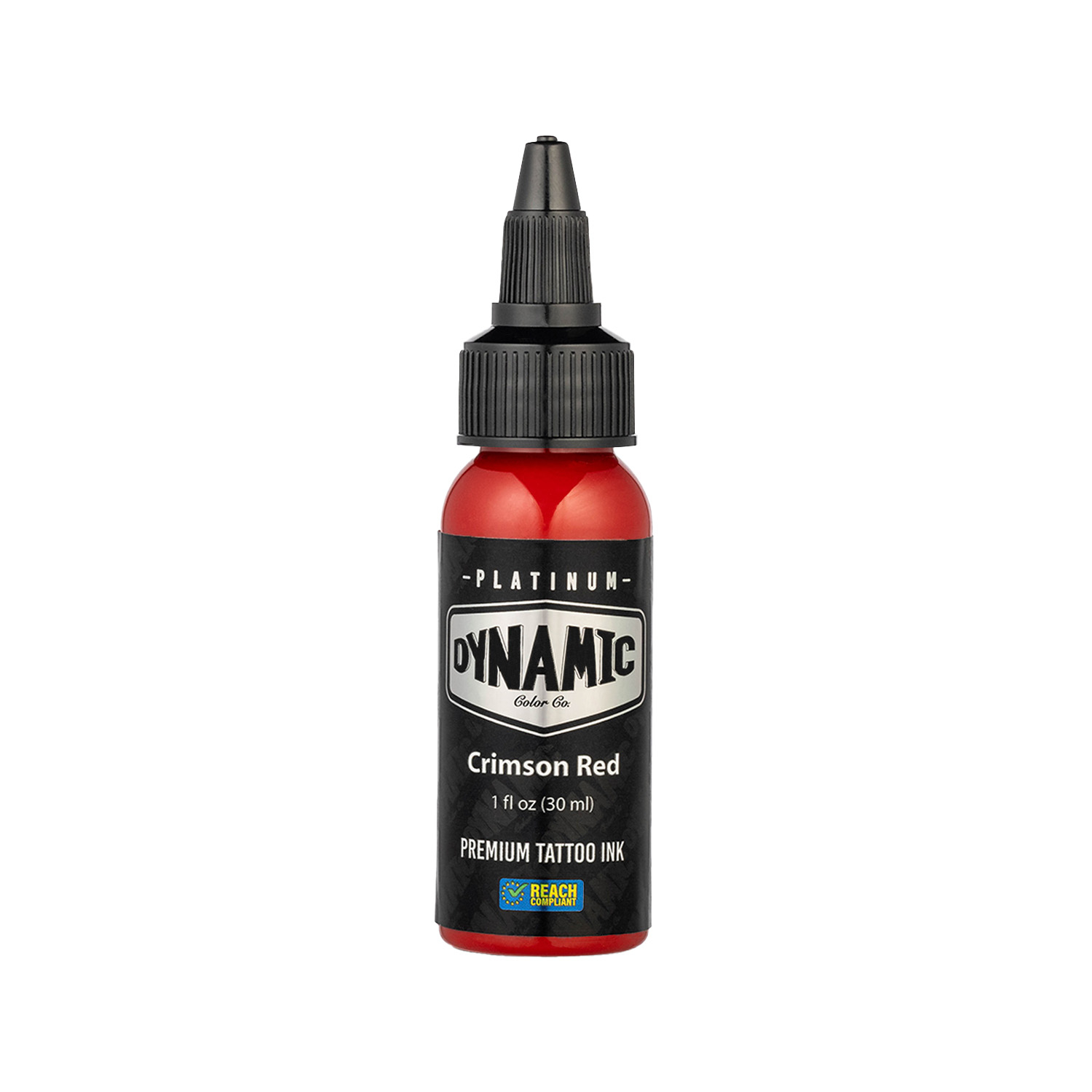 Dynamic Platinum Crimson Red tattoo ink 30ml (1oz) bottle