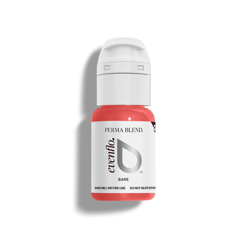 Perma Blend Evenflo Bare lip pigment in a 15ml bottle