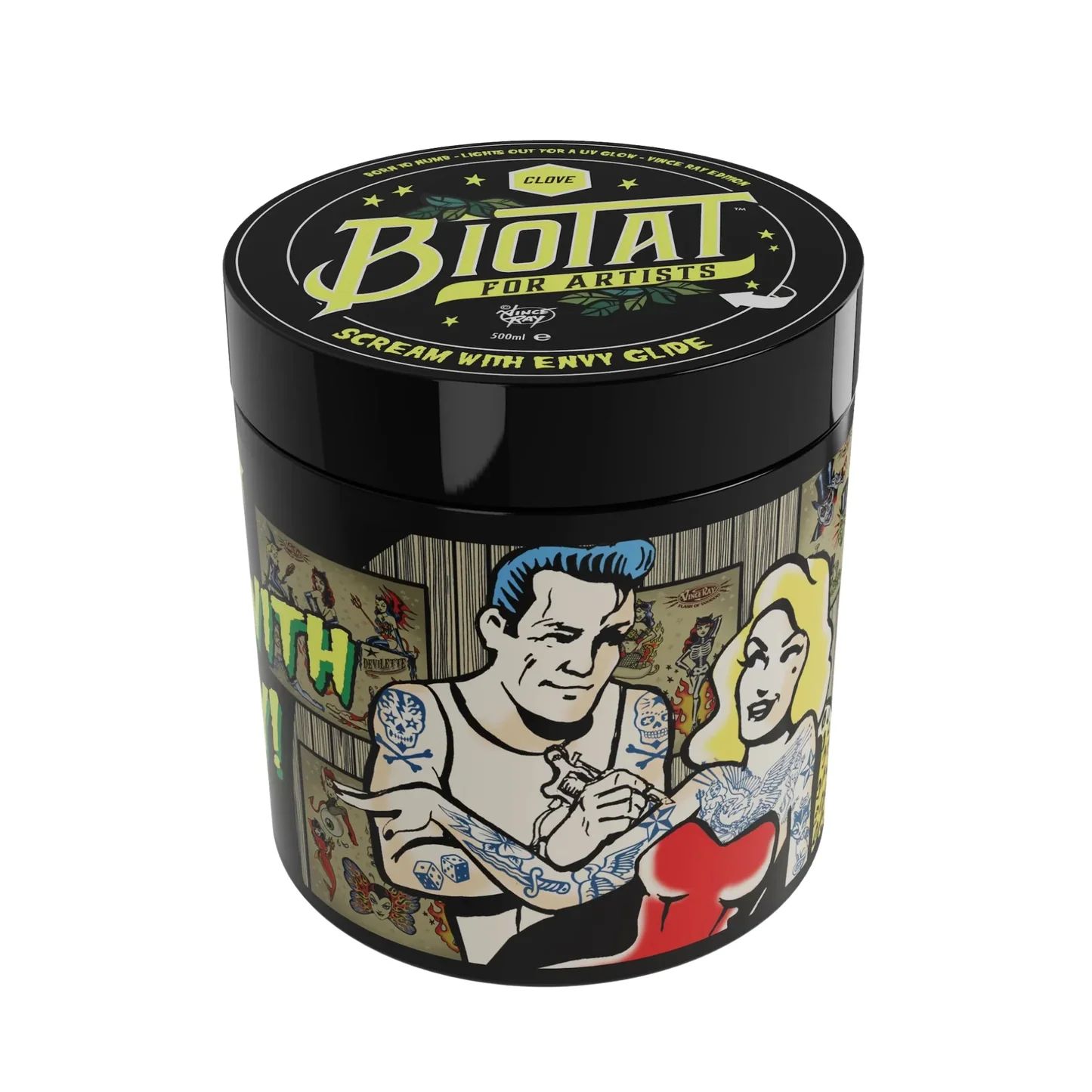 Biotat Scream With Envy Numbing Tattoo Glide - Vince Ray Edition (500g)