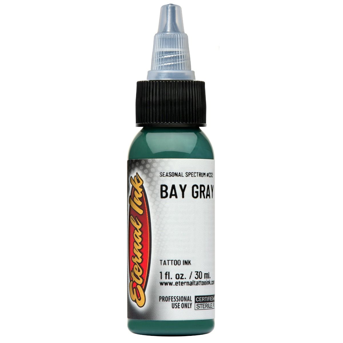 Eternal Ink Bay Gray 30ml bottle from the Chukes Seasonal Spectrum collection