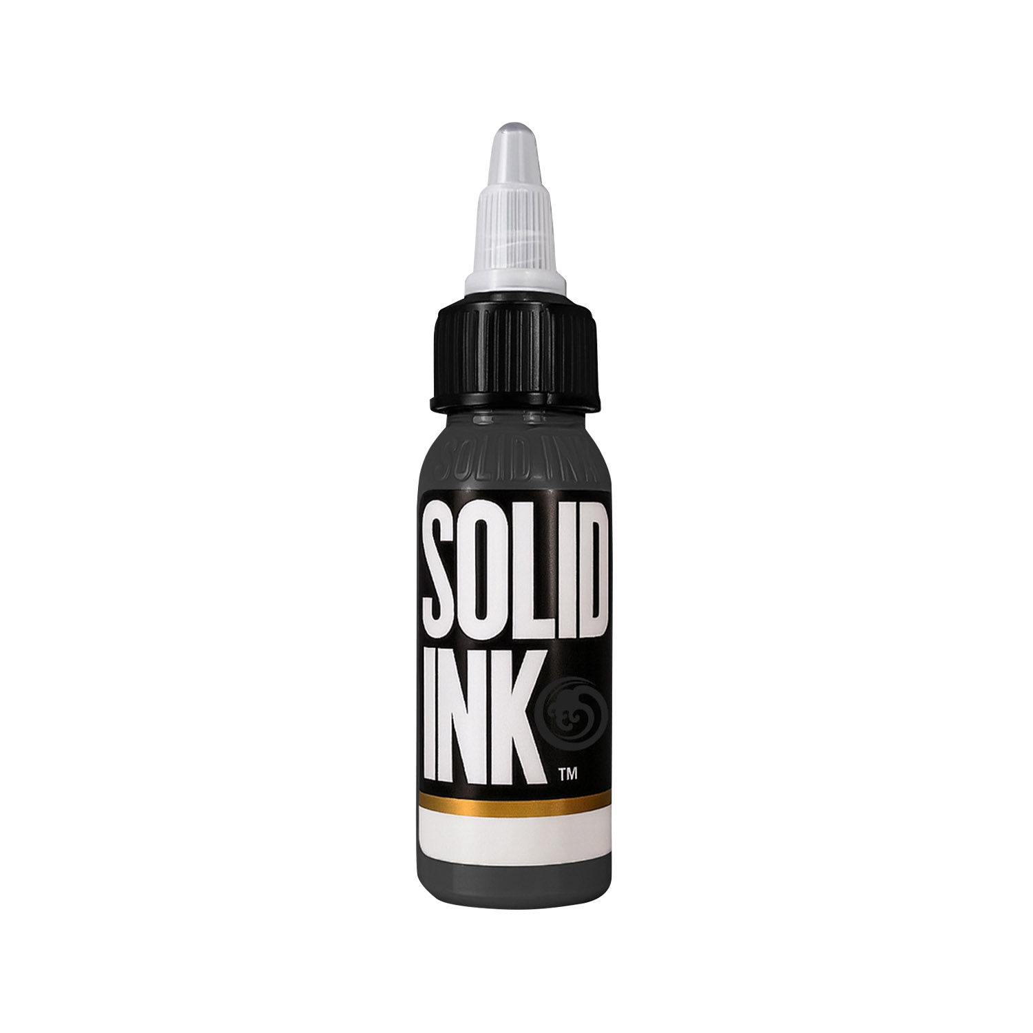 Solid Ink Onyx opaque grey tattoo ink 30ml bottle